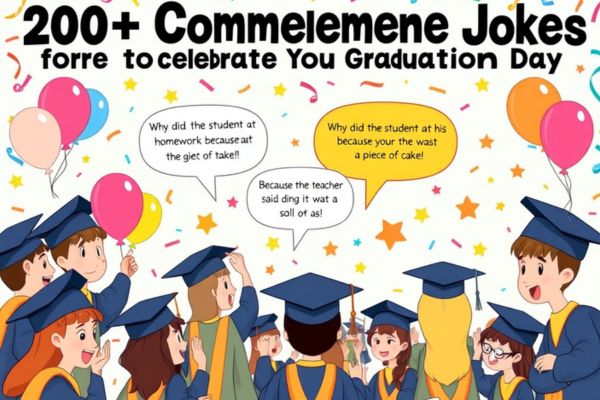 200+ Commencement Jokes to Celebrate Your Graduation Day