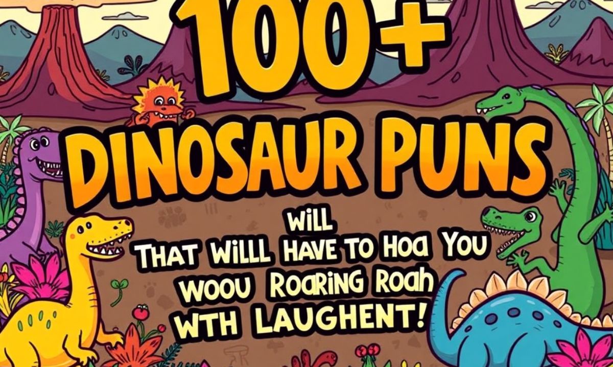 100+ Dinosaur Puns That Will Have You Roaring with Laughter