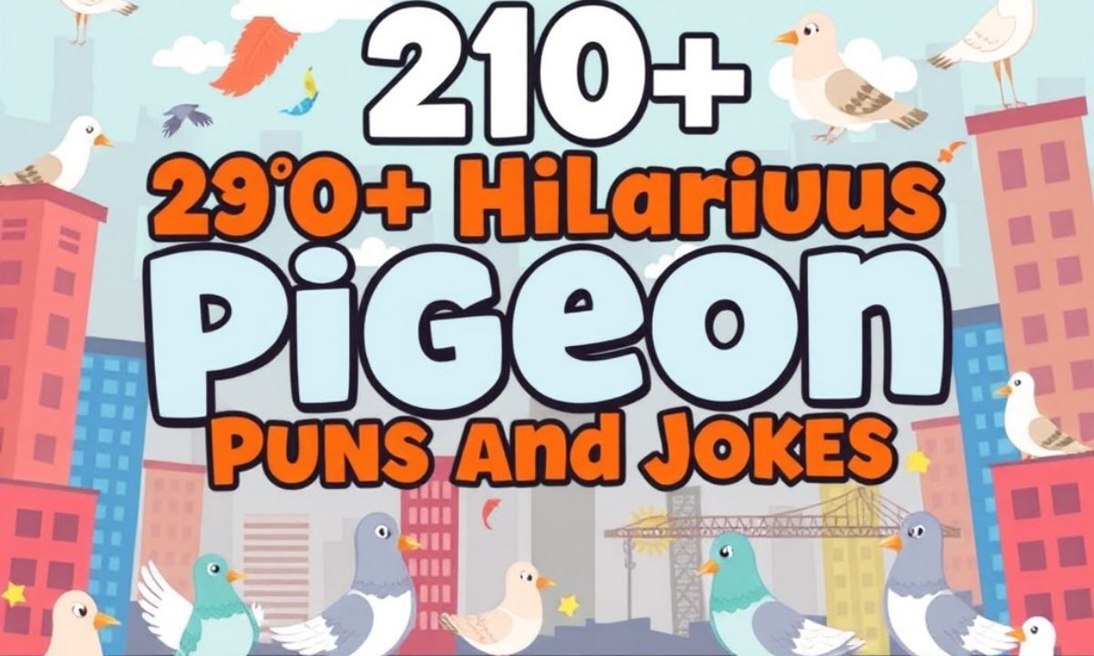 210+ Hilarious Pigeon Puns and Jokes to Make You Coo with Laughter (2025)