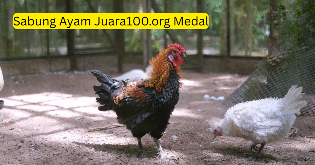 Sabung Ayam Juara100.org Medal