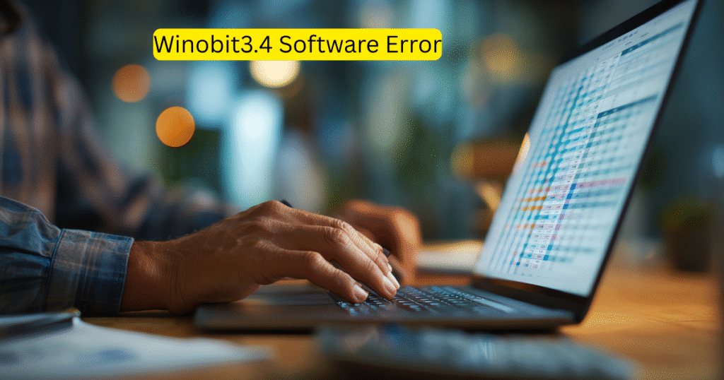Winobit3.4 Software Error